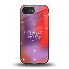 protect your energy back phone cover | glass case for iphone 16e