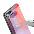 protect your energy back phone cover | glass case for iphone 16e