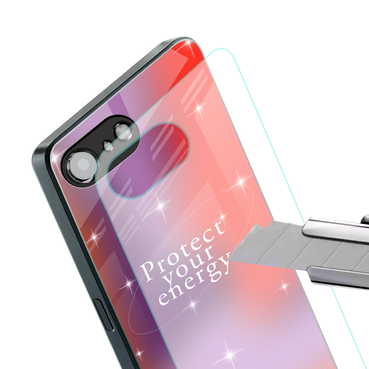 protect your energy back phone cover | glass case for iphone 16e