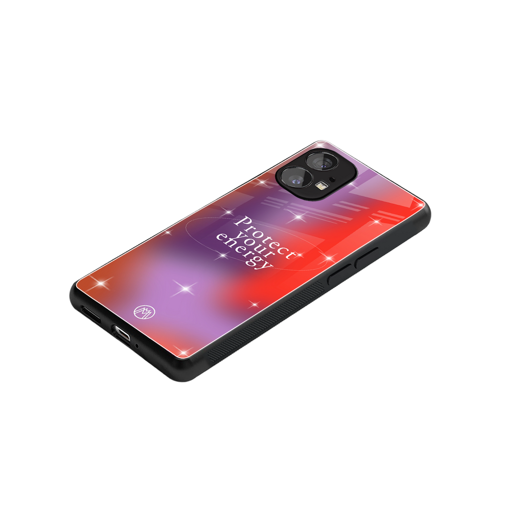 protect your energy back phone cover | glass case for nothing phone 1