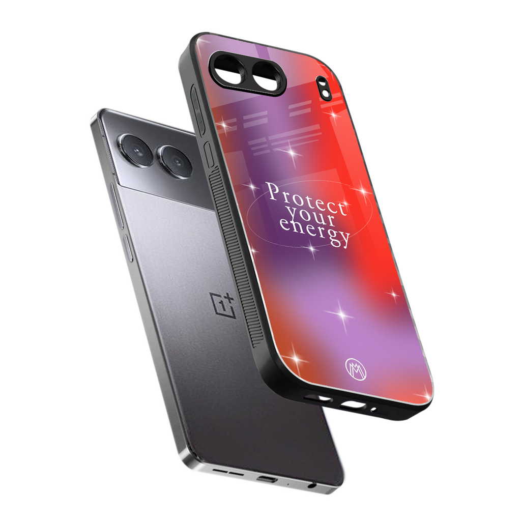protect your energy back phone cover | glass case for oneplus nord 4