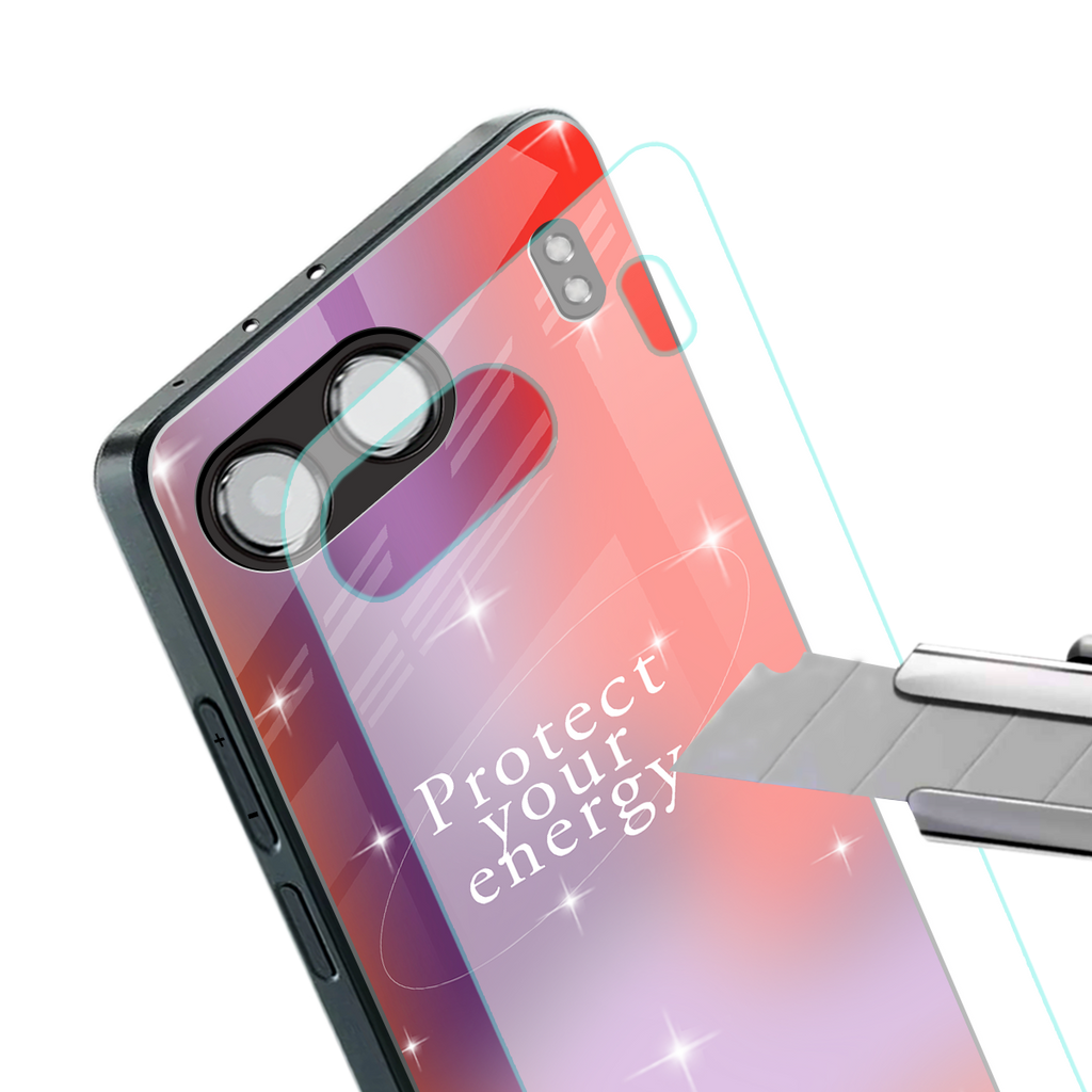 protect your energy back phone cover | glass case for oneplus nord 4