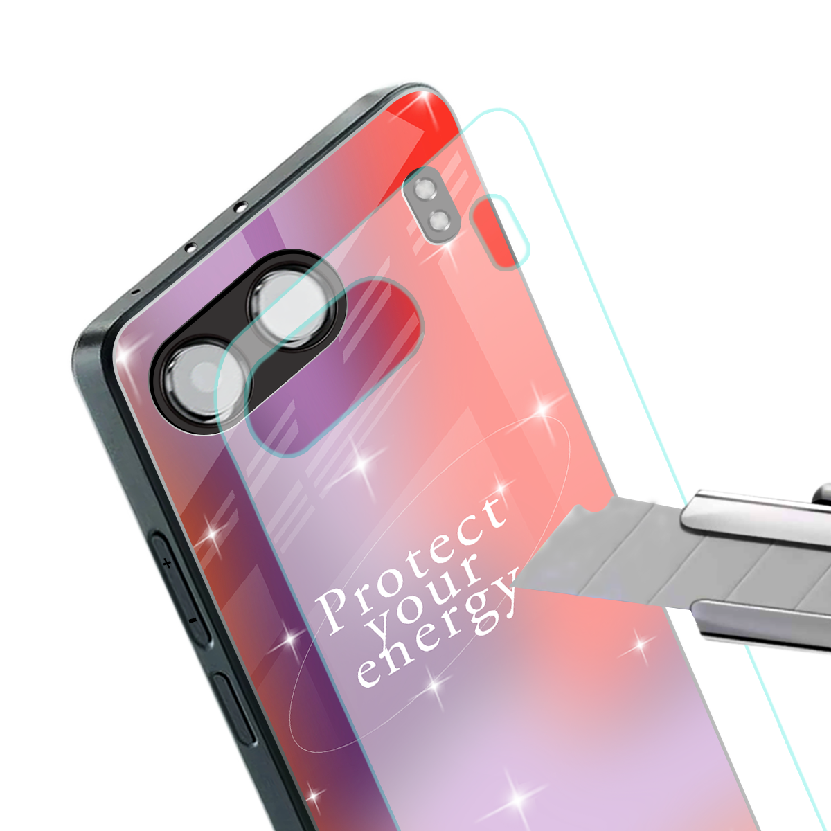 protect your energy back phone cover | glass case for oneplus nord 4