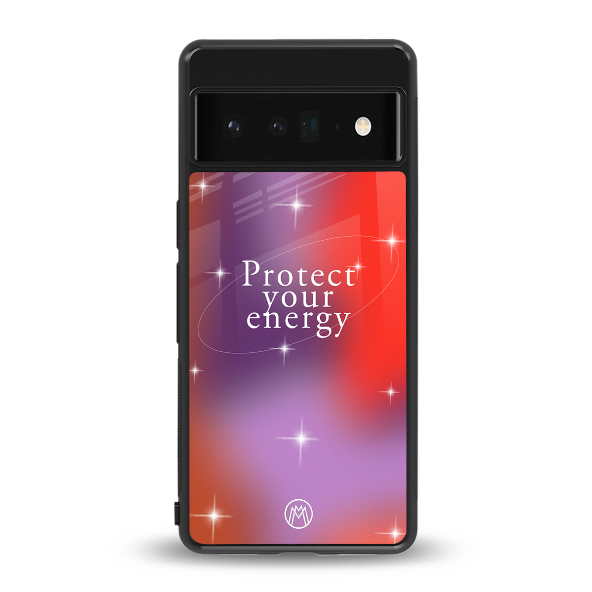 protect your energy back phone cover | glass case for google pixel 6 pro