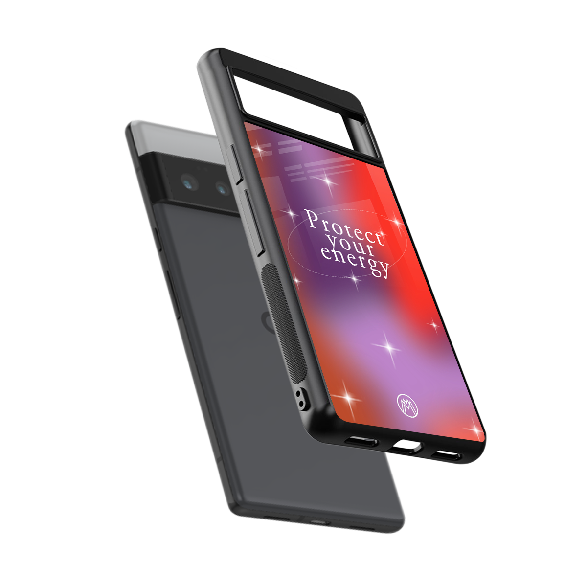 protect your energy back phone cover | glass case for google pixel 6 pro
