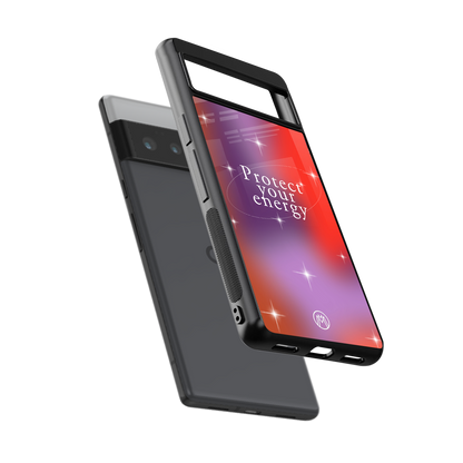 protect your energy back phone cover | glass case for google pixel 6 pro