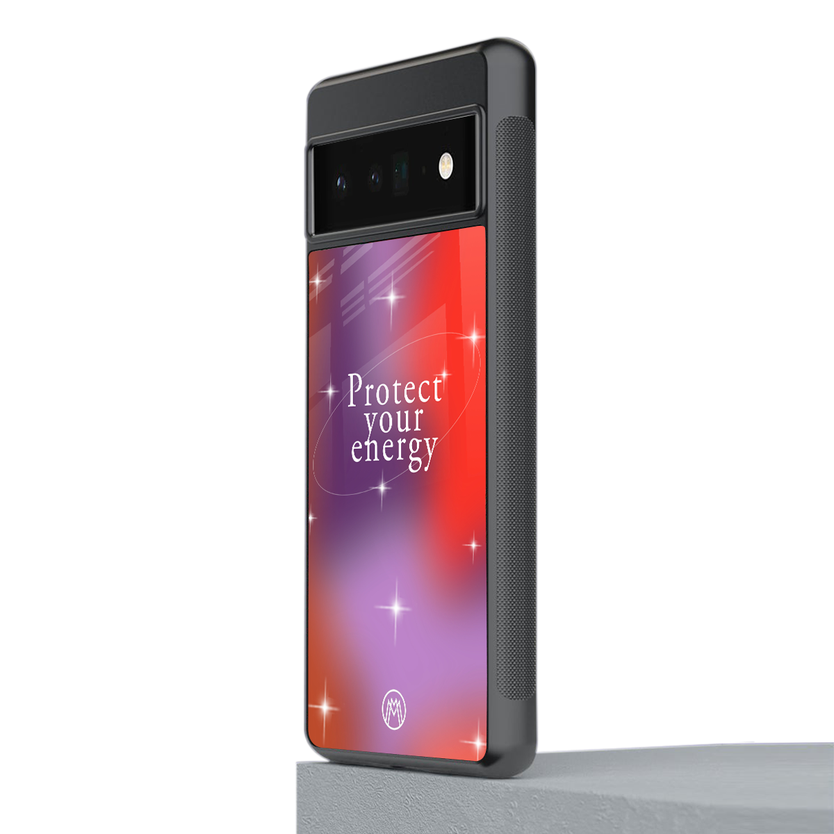 protect your energy back phone cover | glass case for google pixel 6 pro