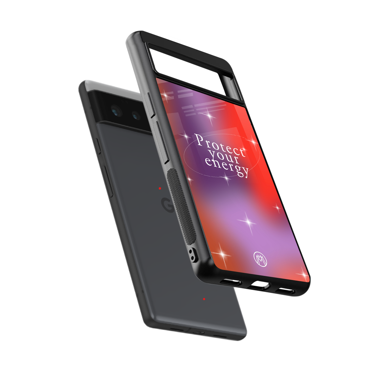 protect your energy back phone cover | glass case for google pixel 6