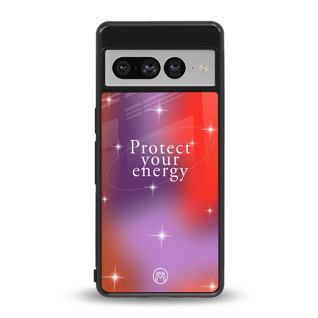 protect your energy back phone cover | glass case for google pixel 7 pro
