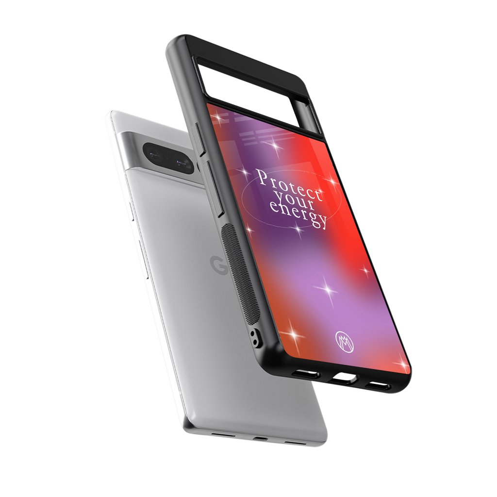 protect your energy back phone cover | glass case for google pixel 7 pro