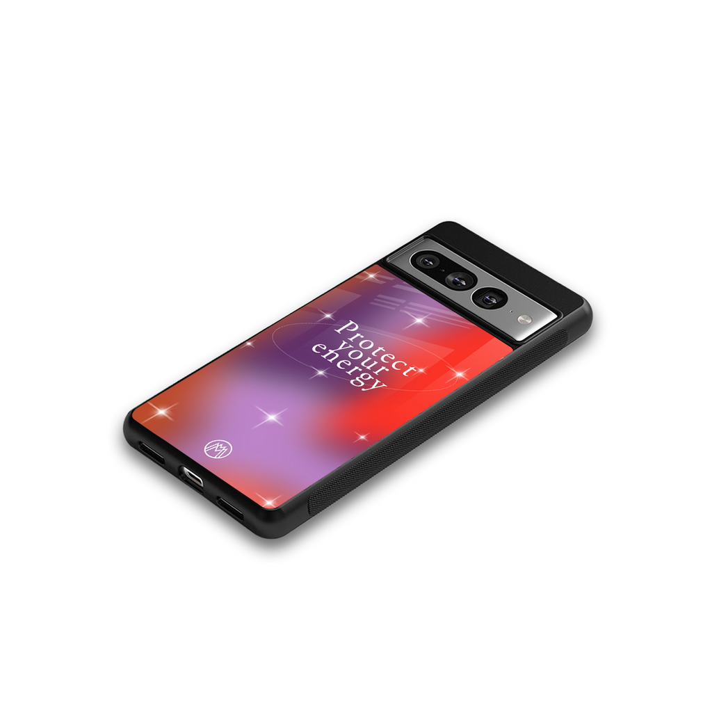 protect your energy back phone cover | glass case for google pixel 7 pro