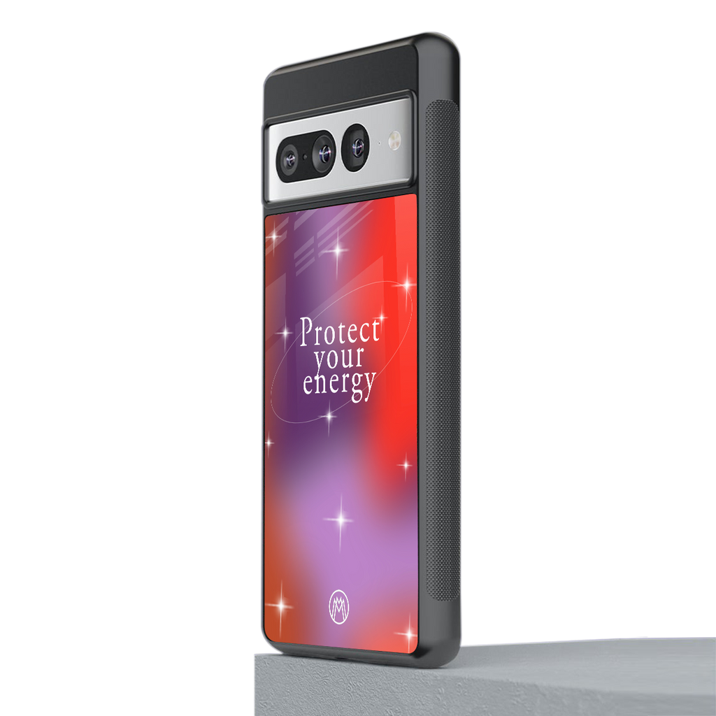 protect your energy back phone cover | glass case for google pixel 7 pro