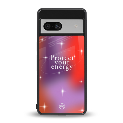 protect your energy back phone cover | glass case for Google Pixel 7A