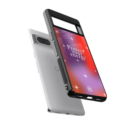 protect your energy back phone cover | glass case for Google Pixel 7A