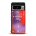 protect your energy back phone cover | glass case for google pixel 8 pro