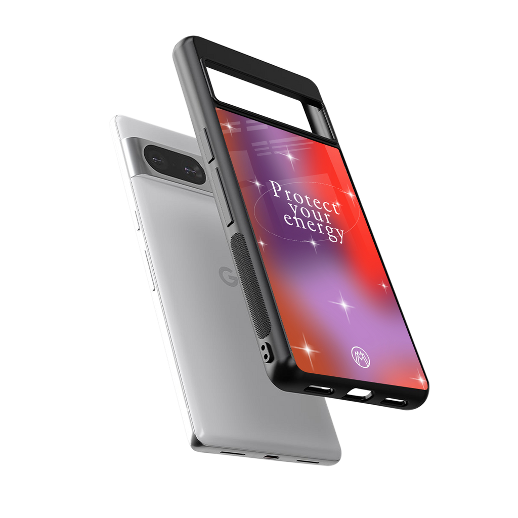 protect your energy back phone cover | glass case for Google Pixel 8