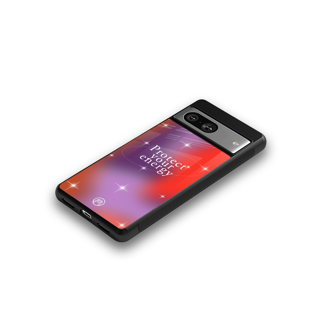 protect your energy back phone cover | glass case for Google Pixel 8
