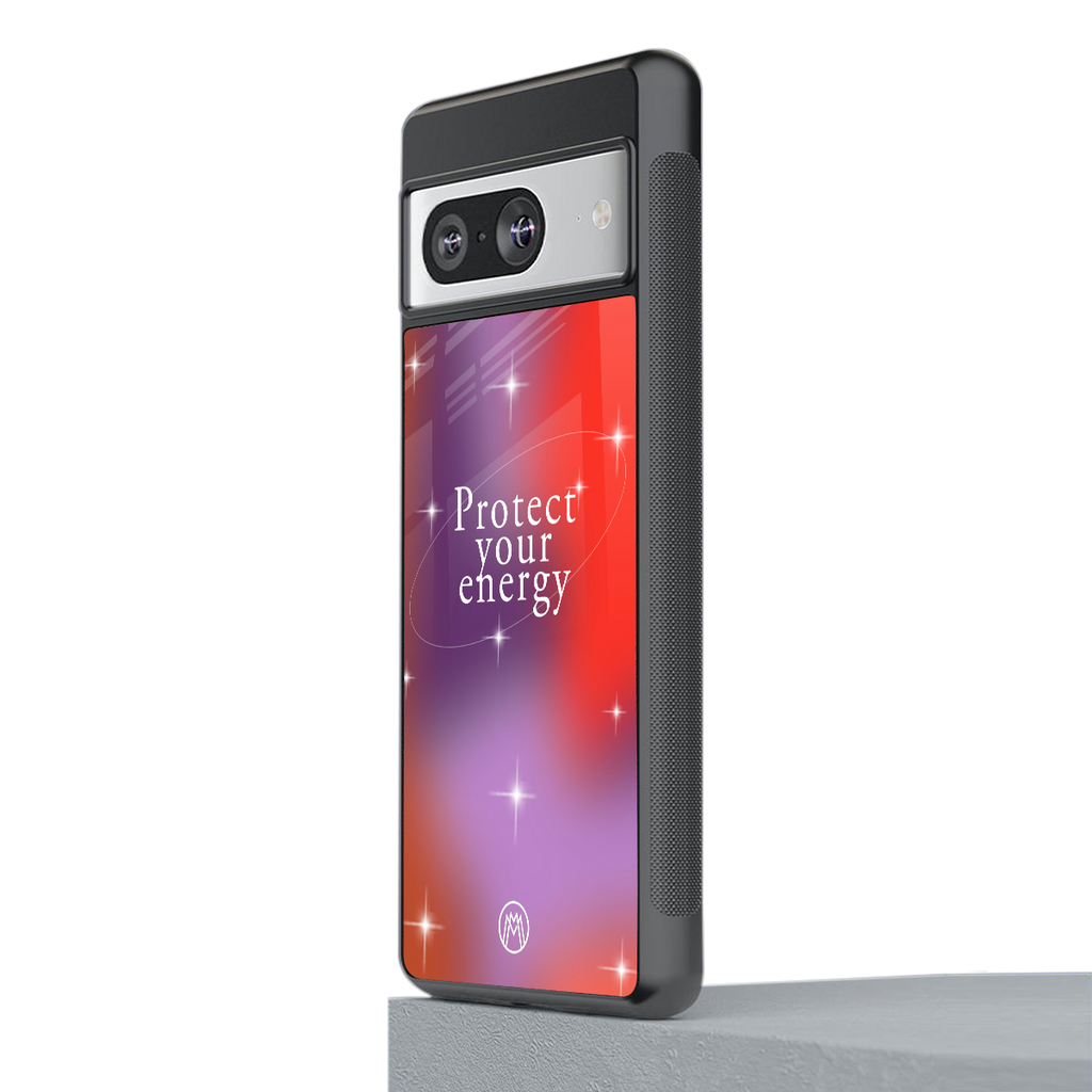 protect your energy back phone cover | glass case for Google Pixel 8