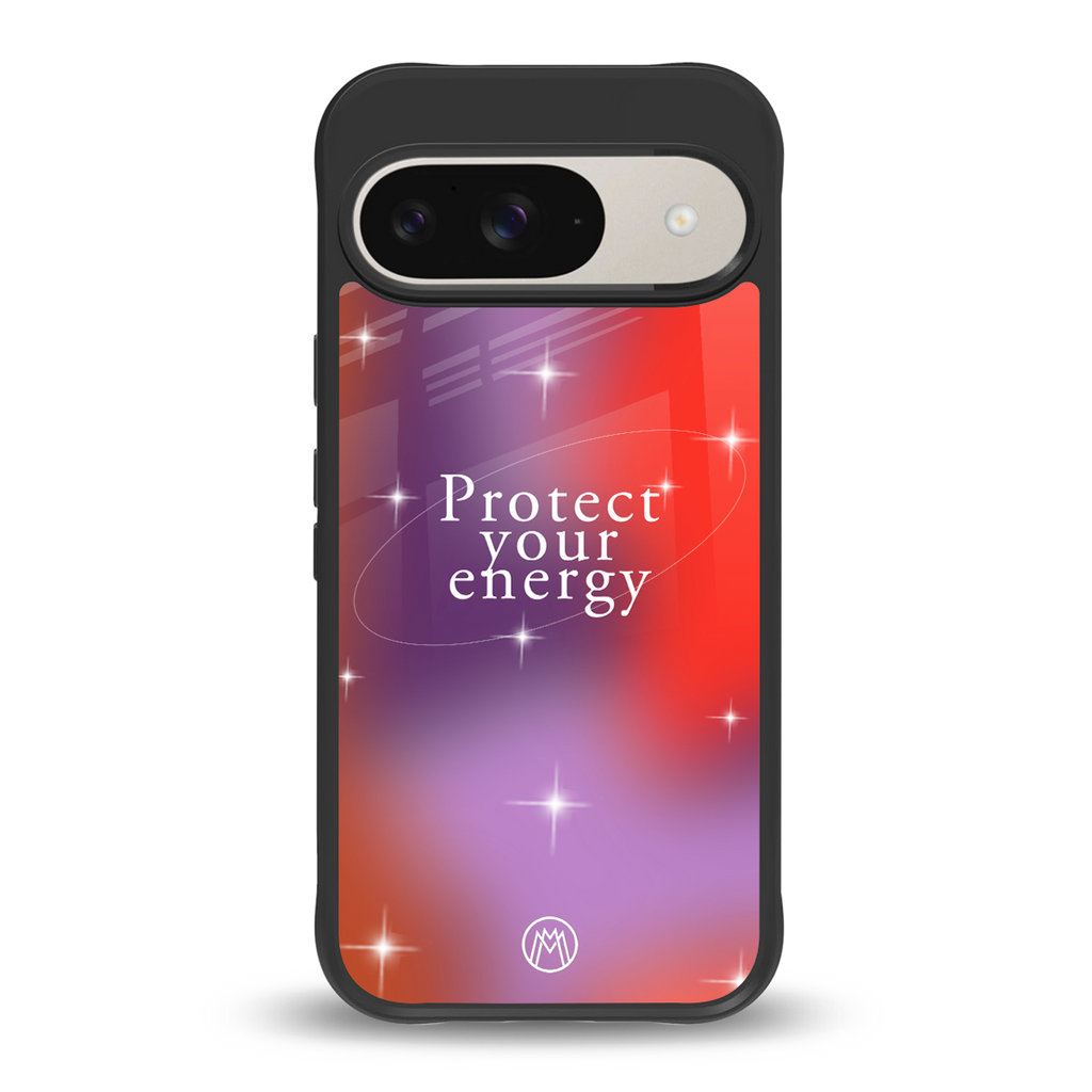 protect your energy back phone cover | glass case for google pixel 9