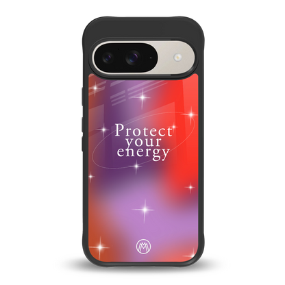 protect your energy back phone cover | glass case for google pixel 9