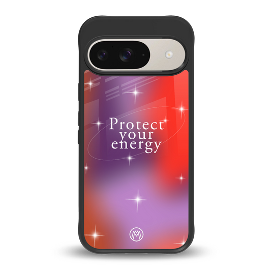 protect your energy back phone cover | glass case for google pixel 9