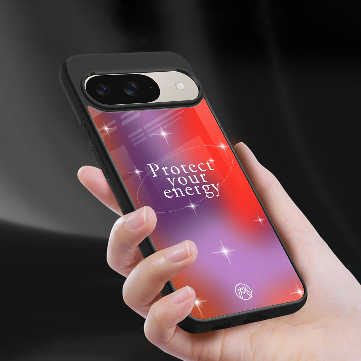 protect your energy back phone cover | glass case for google pixel 9