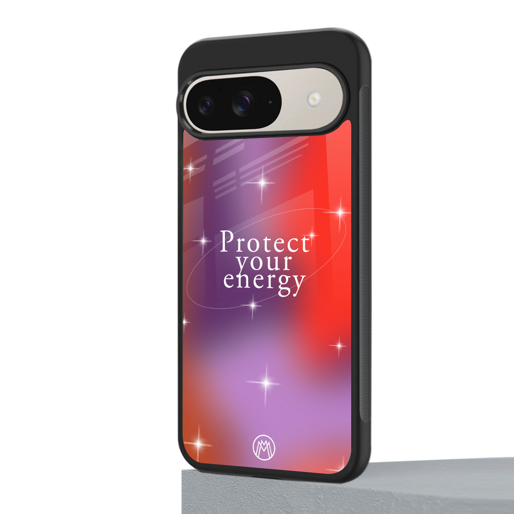 protect your energy back phone cover | glass case for google pixel 9