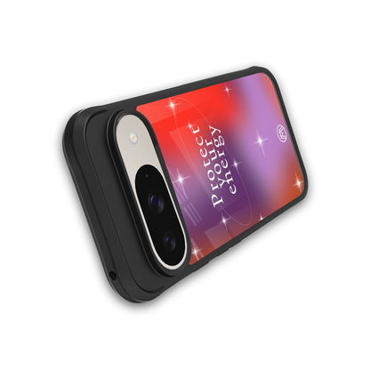 protect your energy back phone cover | glass case for google pixel 9