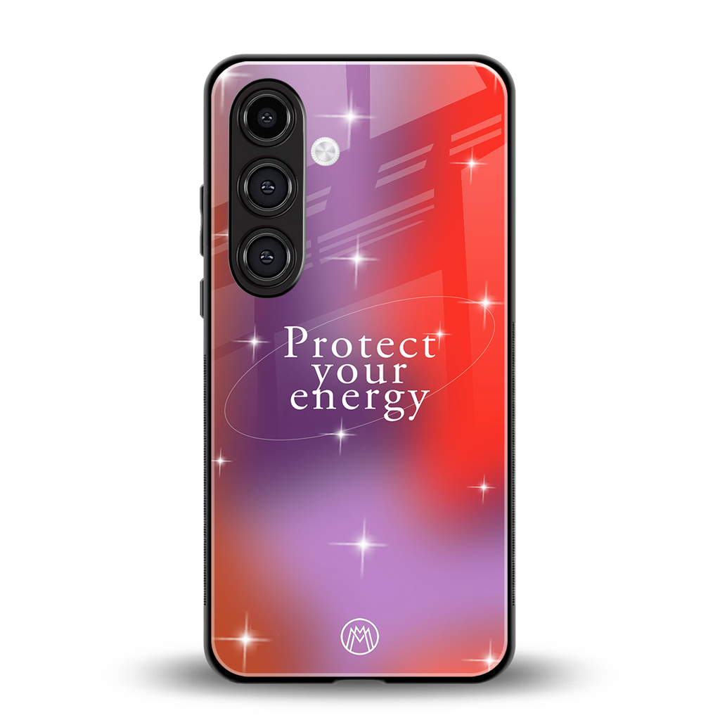 protect your energy back phone cover | glass case for samsung galaxy s24