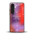 protect your energy back phone cover | glass case for samsung galaxy s24 plus