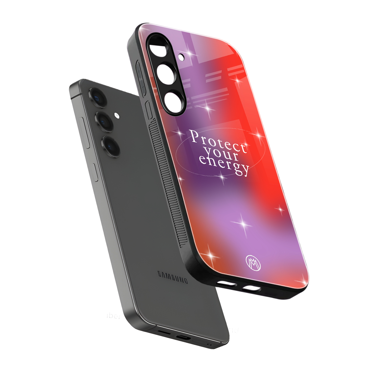 protect your energy back phone cover | glass case for samsung galaxy s23 plus