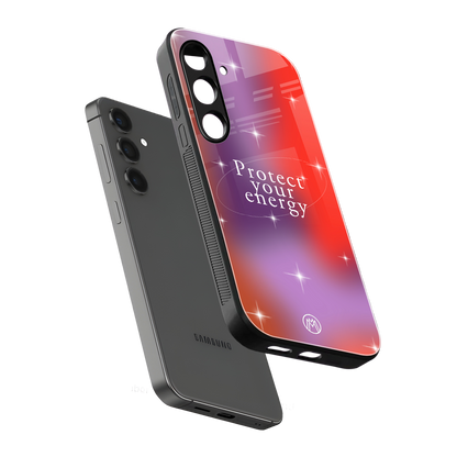 protect your energy back phone cover | glass case for samsung galaxy s23 plus