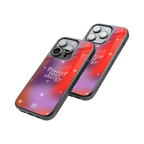 Protective Glass Back Phone Case Compatible with iPhone, Samsung, OnePlus, Pixel & More