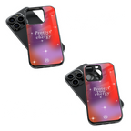 Trendy Glass Back Mobile Case for iPhone, Samsung, Redmi, OnePlus, Google Pixel, Motorola