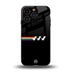 proud dinosaurs dark edition back phone cover | glass case for iphone 13 pro