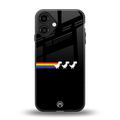 proud dinosaurs dark edition back phone cover | glass case for iphone 16 plus