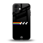 proud dinosaurs dark edition back phone cover | glass case for iphone 16