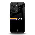 proud dinosaurs dark edition back phone cover | glass case for oneplus nord 3