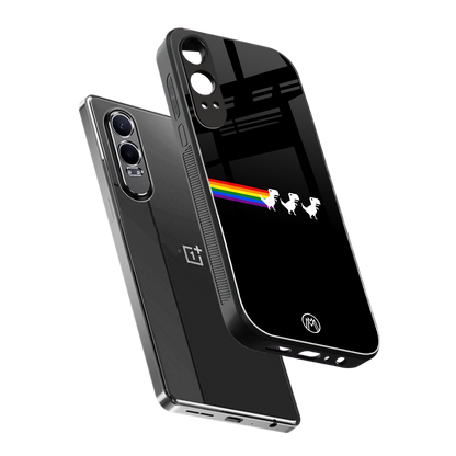 proud dinosaurs dark edition back phone cover | glass case for oneplus nord ce 4 lite
