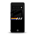 proud dinosaurs dark edition back phone cover | glass case for google pixel 6 pro