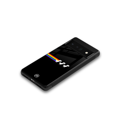 proud dinosaurs dark edition back phone cover | glass case for google pixel 6 pro