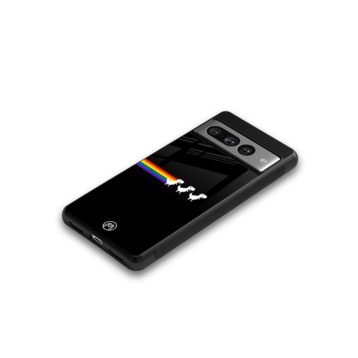 proud dinosaurs dark edition back phone cover | glass case for google pixel 7 pro