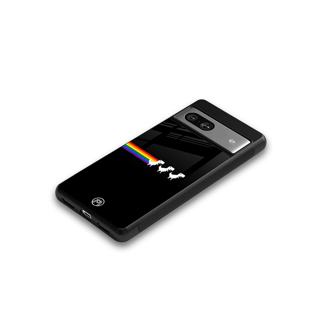 proud dinosaurs dark edition back phone cover | glass case for Google Pixel 7