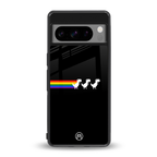 proud dinosaurs dark edition back phone cover | glass case for google pixel 8 pro