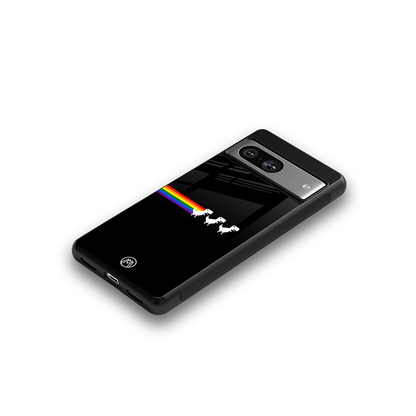 proud dinosaurs dark edition back phone cover | glass case for Google Pixel 8