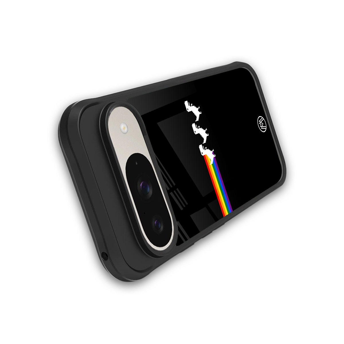 proud dinosaurs dark edition back phone cover | glass case for google pixel 9
