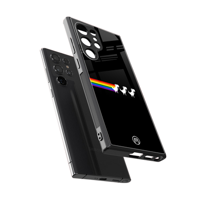 proud dinosaurs dark edition back phone cover | glass case for samsung galaxy s23 ultra