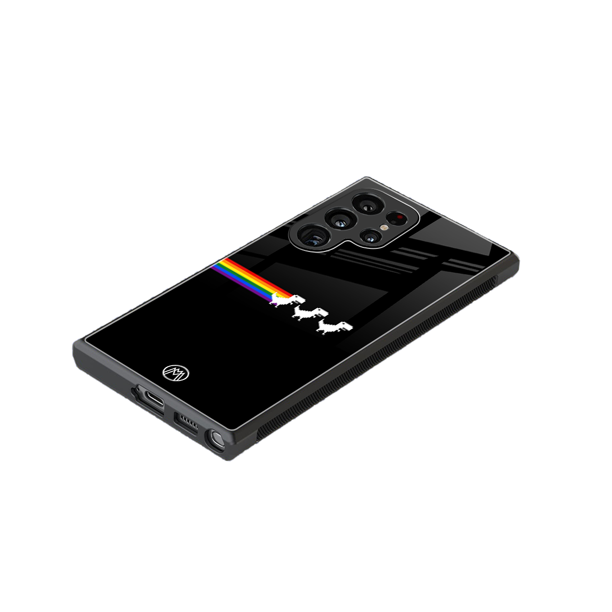 proud dinosaurs dark edition back phone cover | glass case for samsung galaxy s23 ultra