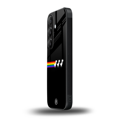 proud dinosaurs dark edition back phone cover | glass case for samsung galaxy s23 plus