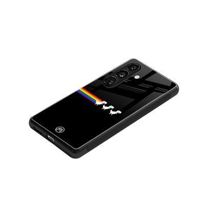 proud dinosaurs dark edition back phone cover | glass case for samsung galaxy s24 plus